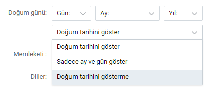 VKontakte'da Doğum Tarihi Gizleme Nasıl Yapılır?