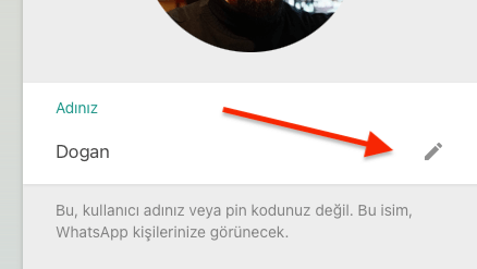 WhatsApp Web İsim (Ad) Değiştirme Nasıl Yapılır?