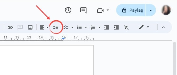 Google Dokümanlar Satır Aralığı ve Paragraf Boşluğu Ayarlama Nasıl Yapılır?